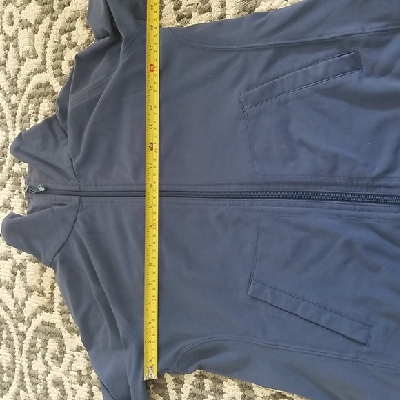 (L) Tuff Athletics Zip Up Light Sweater Activewear Athletic Workout Running Gym - Picture 4 of 8